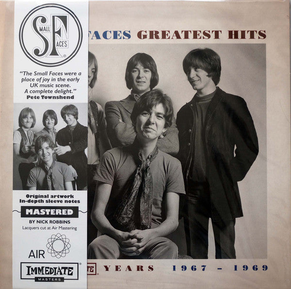SMALL FACES (スモール・フェイセズ)  - Greatest Hits (EU 限定リマスター180g「赤盤」モノラル LP+帯、カラーインナー/New)