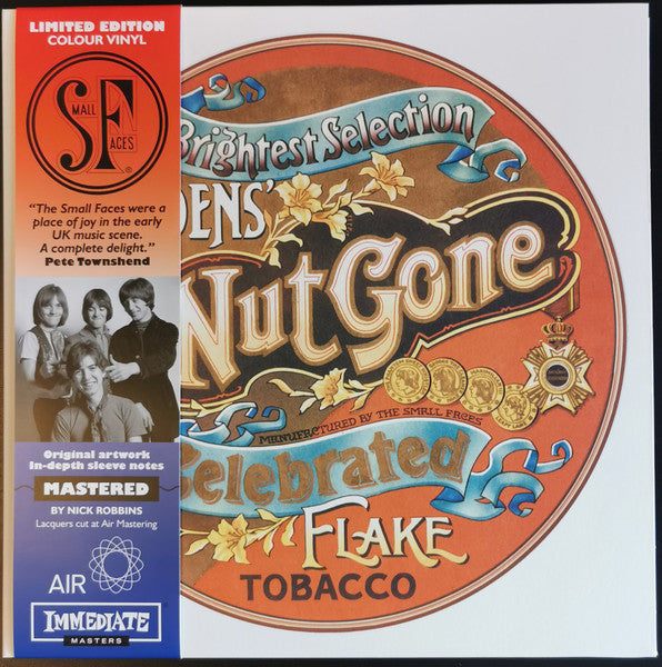 SMALL FACES (スモール・フェイセズ)  - Ogdens' Nut Gone Flake  (EU 限定リマスター再発「ゴールド・ヴァイナル」モノラル LP+帯、カラーインナー/New)