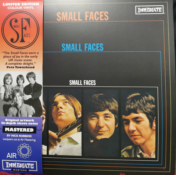 SMALL FACES (スモール・フェイセズ)  - Small Faces [2nd Album]  (EU 限定リマスター再発180g「ホワイト・ヴァイナル」モノラル LP+帯、カラーインナー/New)