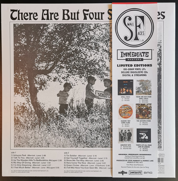 SMALL FACES (スモール・フェイセズ)  - There Are But Four Small Faces (EU 限定リマスター再発180g「ピンク・ヴァイナル」ステレオ LP+帯、カラーインナー/New)