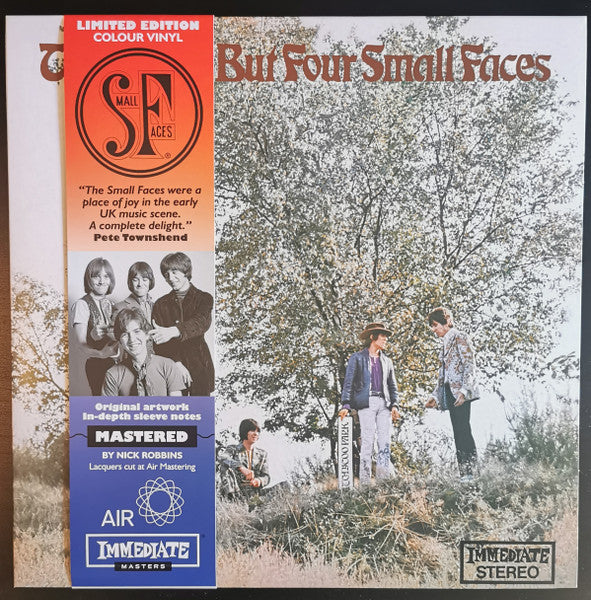 SMALL FACES (スモール・フェイセズ)  - There Are But Four Small Faces (EU 限定リマスター再発180g「ピンク・ヴァイナル」ステレオ LP+帯、カラーインナー/New)