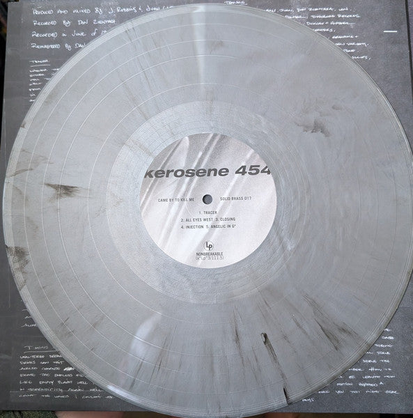 KEROSENE 454 (ケロシン454)  - Came By To Kill Me (US 正規限定再発「シルヴァースモークヴァイナル」 LP/NEW) '96年2ndアルバム