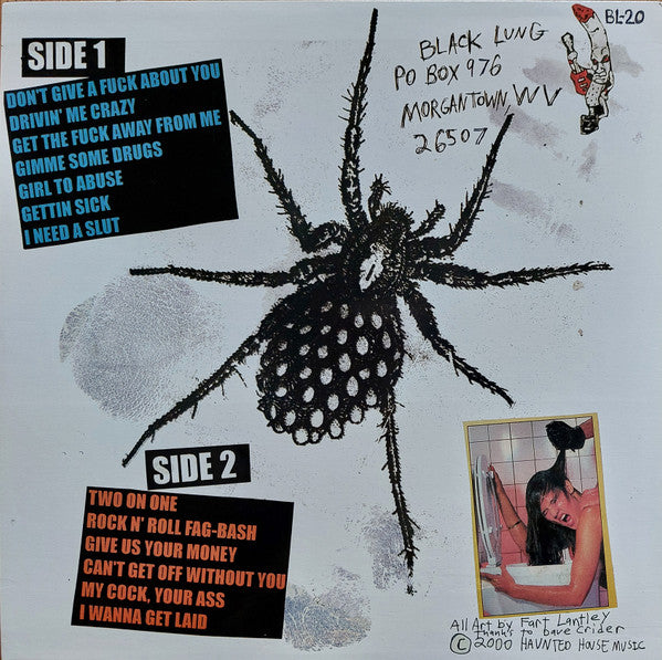 SPIDER BABIES (スパイダー・ベイビーズ)  - Undressed To Kill (US 限定「黒盤」LP/廃盤 New)