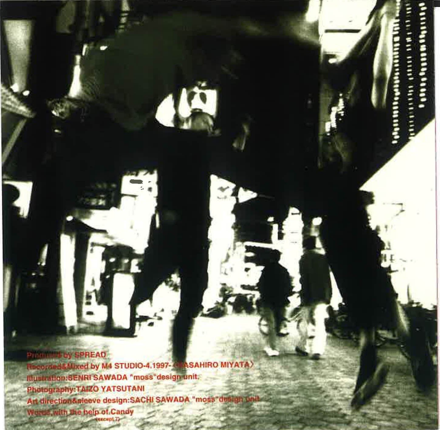 SPREAD (スプレッド) - Unknown Place (日本 タイムボム  限定CD/New) 大阪メロディック・パンク'97年発表7曲入りデビュー・ミニ・アルバム。