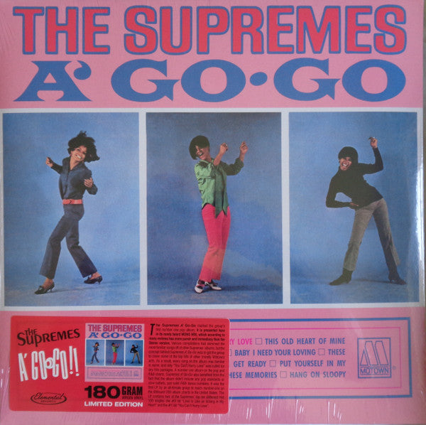 SUPREMES (スプリームス / シュプリームス)  - A Go Go (EU 限定復刻再発180gモノラル LP/New)