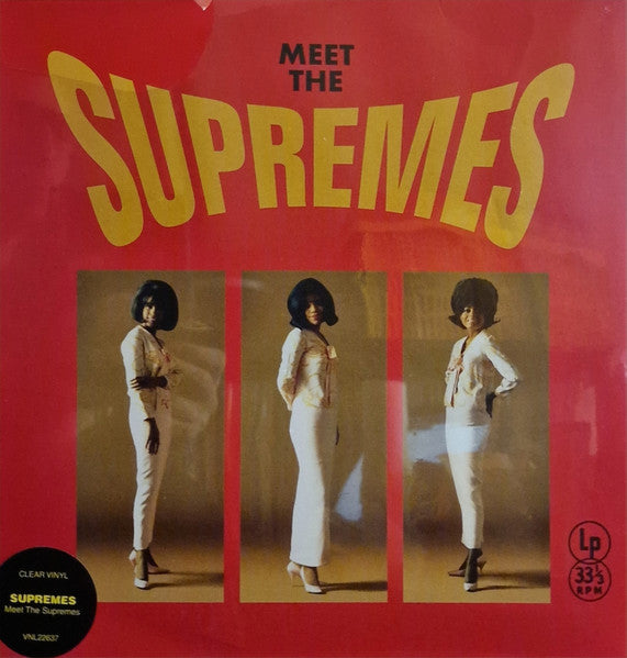 SUPREMES (スプリームス / シュプリームス)  - Meet The Supremes (EU 限定復刻再発「クリア VINYL」LP/New)