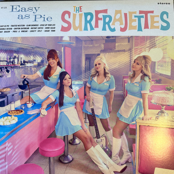 SURFRAJETTES (サーフラジェッツ)  - Easy As Pie (US 限定「Key Lime（クリア・グリーンマーブル）VINYL」LP/ New)