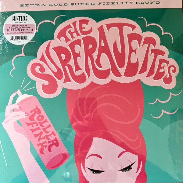 SURFRAJETTES (サーフラジェッツ)  - Roller Fink (US 限定「Candy Floss（ピンクマーブル）VINYL」LP/ New)