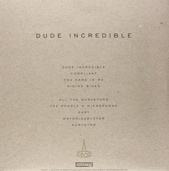 SHELLAC (シェラック)  - Dude Incredible (US 限定リリース180グラム重量 LP+CD/NEW) 180グラム重量盤！