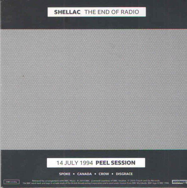 SHELLAC (シェラック)  - The End Of Radio (US 限定リリース 2xCD/NEW)