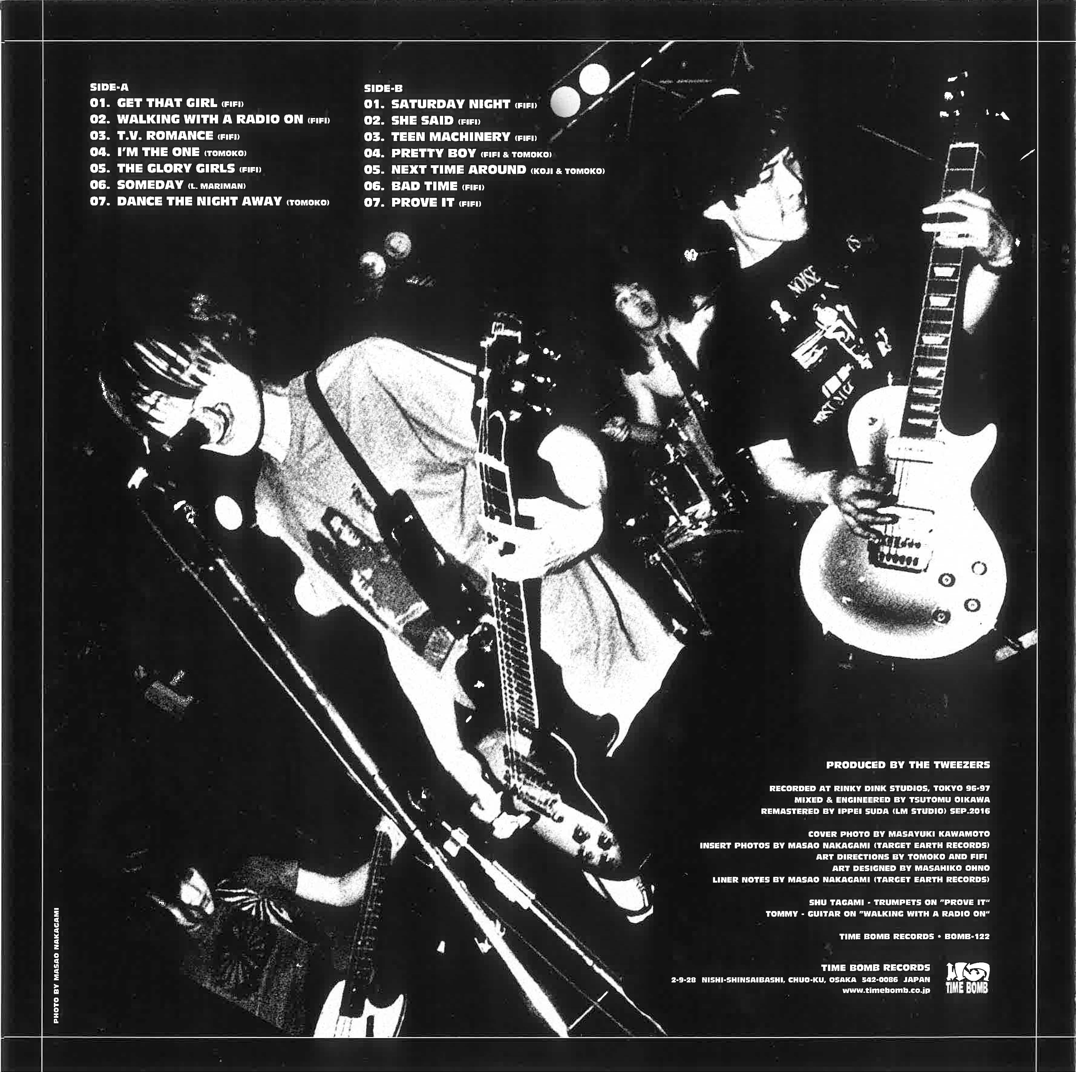 TWEEZERS (トゥイーザーズ)  - ALREADY (Japan タイムボム  500枚限定 ナンバリング入り リマスター再発 LP/New) ’97年伝説のデビュー・アルバム。残少！