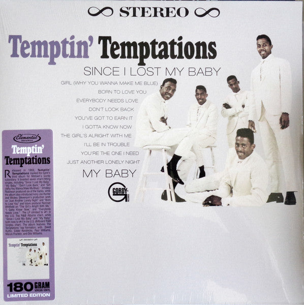 TEMPTATIONS (テンプテーションズ)  - The Temptin’ Temptations (EU 限定復刻再発180g ステレオ LP/New)