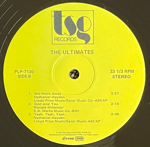 ULTIMATES, THE  (ジ・アルティメッツ)  - You're My Lady (Japan 限定リマスター復刻再発 LP+帯/New)