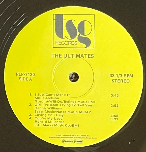 ULTIMATES, THE  (ジ・アルティメッツ)  - You're My Lady (Japan 限定リマスター復刻再発 LP+帯/New)