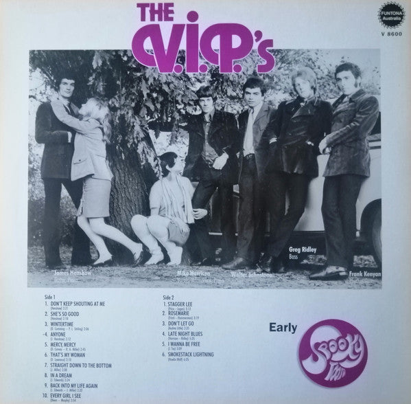 V.I.P.'s (VIPPS) , THE  - Early Spooky Tooth (EU 限定プレスアナログ LP/New)