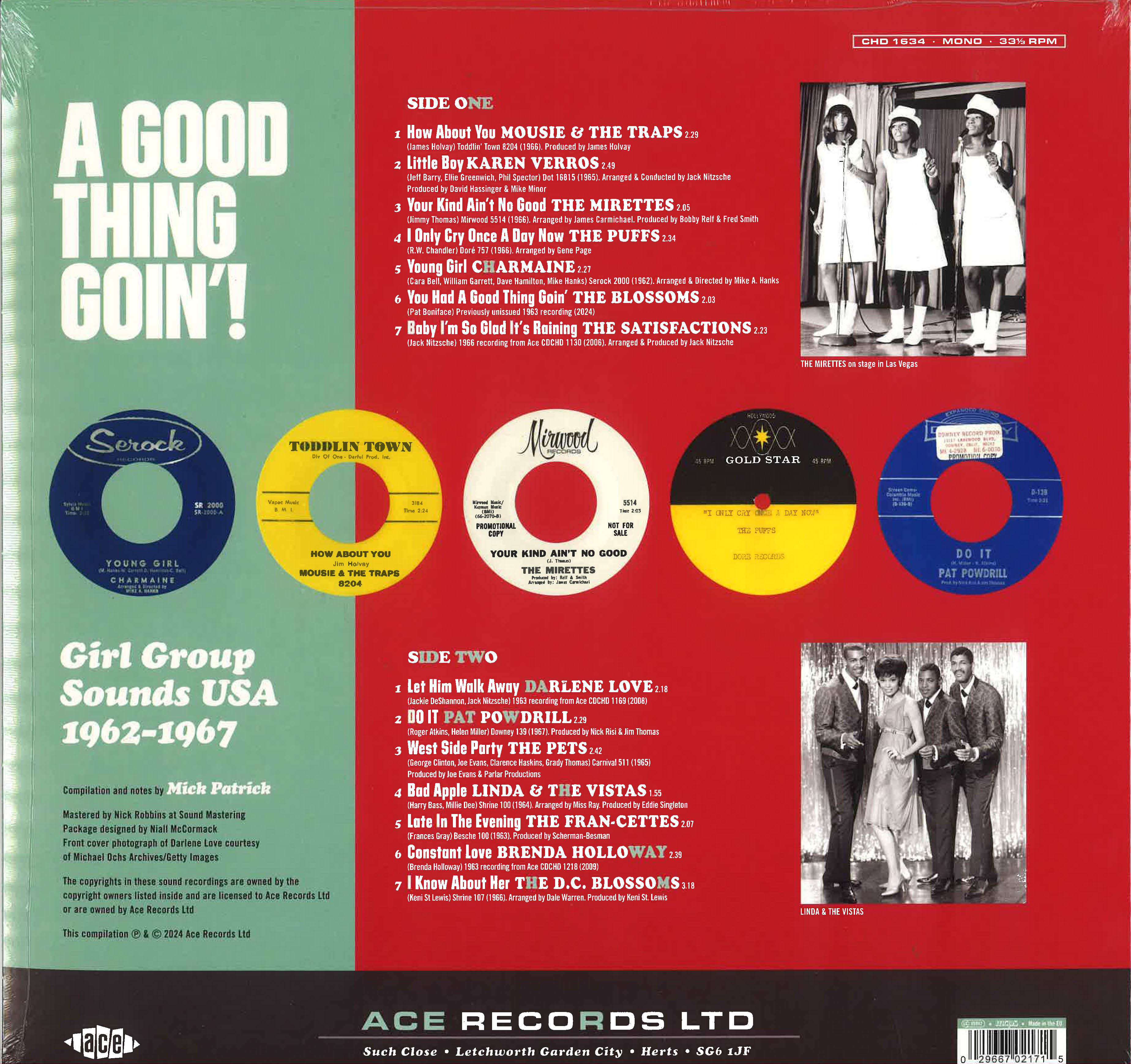 V.A. (60's 米国ガールグループ・サウンズ・コンピ)  - A Good Thing Goin' !  (EU 限定アナログ LP/ New)