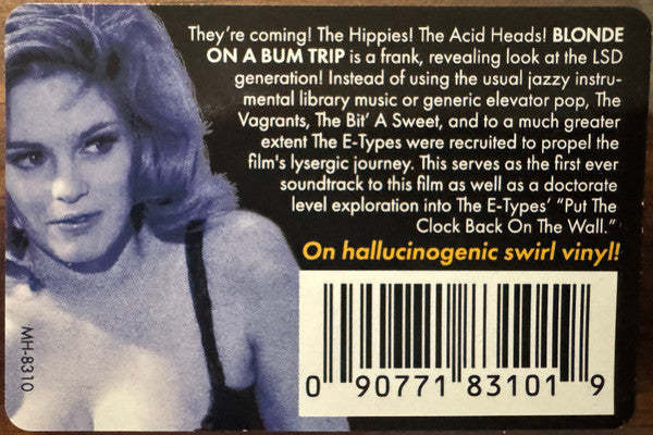 O.S.T.- V.A. ('68年米ヒッピー、アシッドヘッズ・カルト映画「ブロンド・オン・ア・バム・トリップ」の初サントラ・レコード化)  - Blonde On A Bum Trip (US 限定「クリア・オレンジ・マーブル Vinyl」モノラル LP /New ) レア・アシッド・ガレージ・トラック満載
