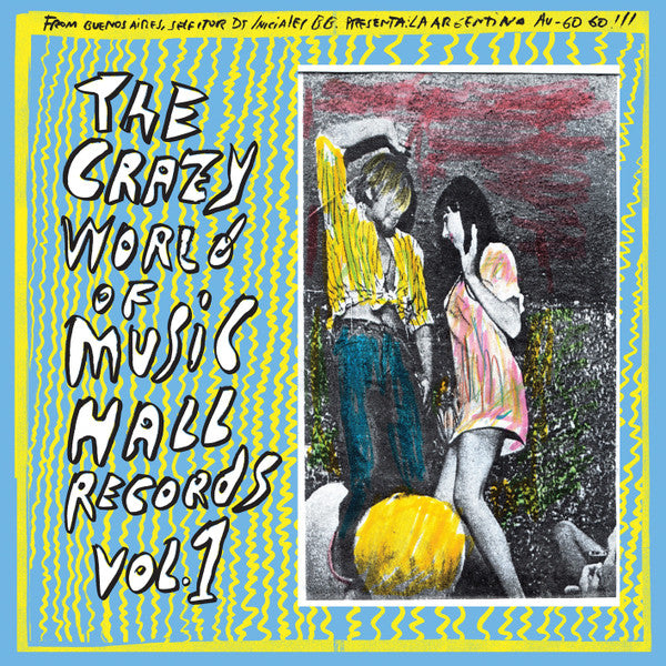 V.A. (秘境60'sガレージ・ナゲッツ・シリーズの「南米」編第1弾)  - The Crazy World Of Music Hall Records Vol.1 (Spain 限定500枚プレス LP/New)