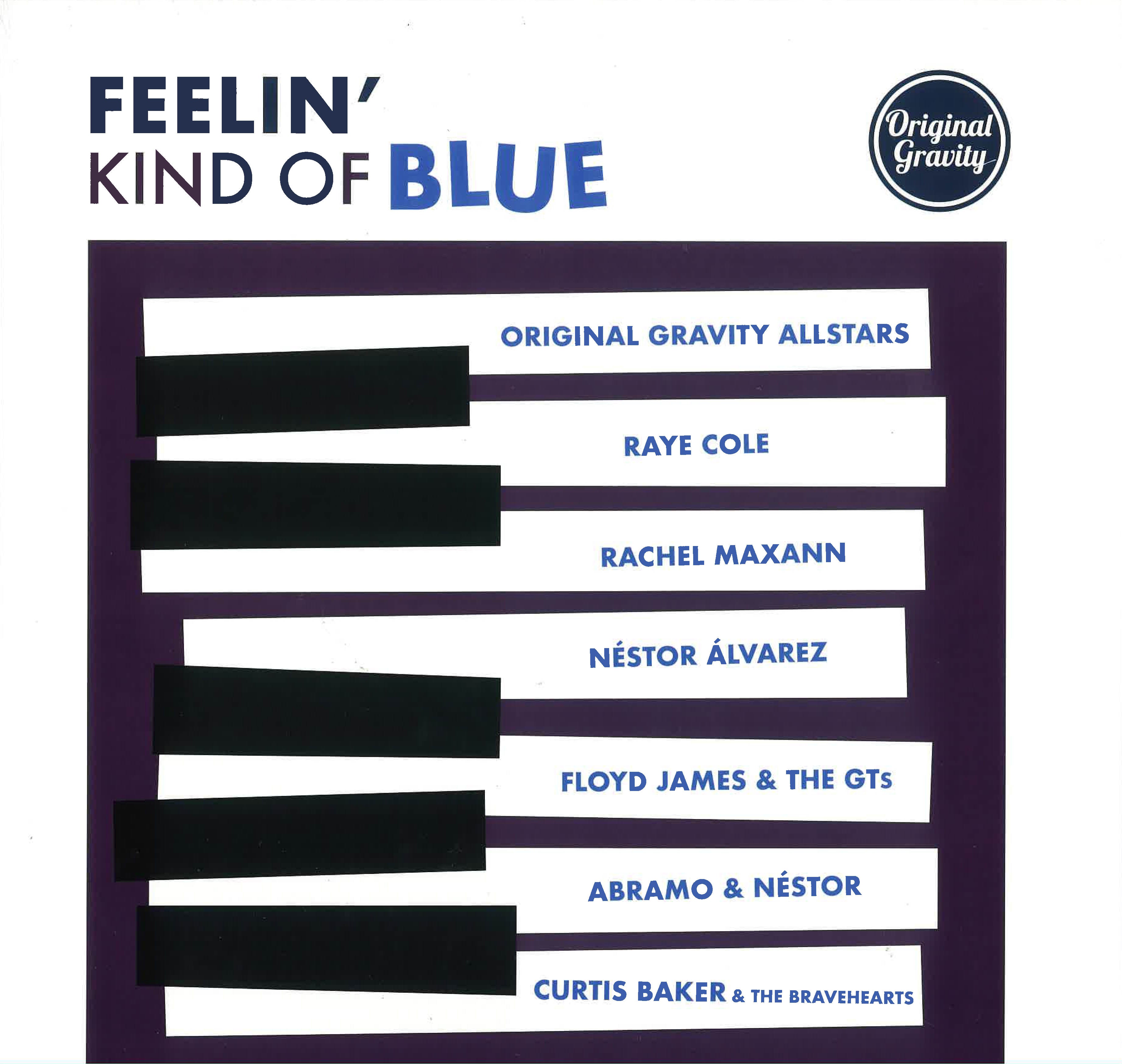 V.A. (ロンドン Original Gravity社コンピ)  - Feelin' Kind Of Blue (UK 限定プレス LP/New)