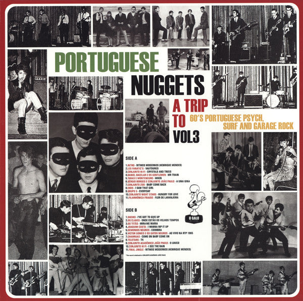 V.A. (各国秘境60'sガレージ・ナゲッツ・シリーズの「ポルトガル」編！)  - Portuguese Nuggets Vol 3 (ポルトガル 限定アナログ LP/New)