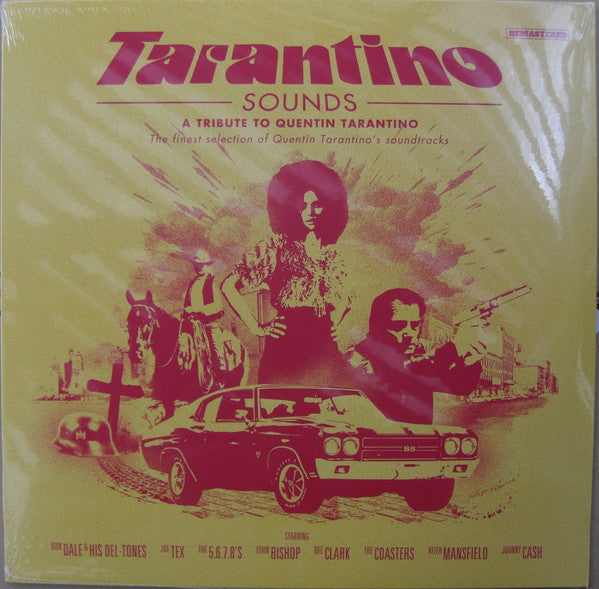 V.A. (タランティーノ監督トリビュート・サントラ・コンピ)  - Tarantino Sounds - A Tribute To Quentin Tarantino (フランス限定リリース LP/New)