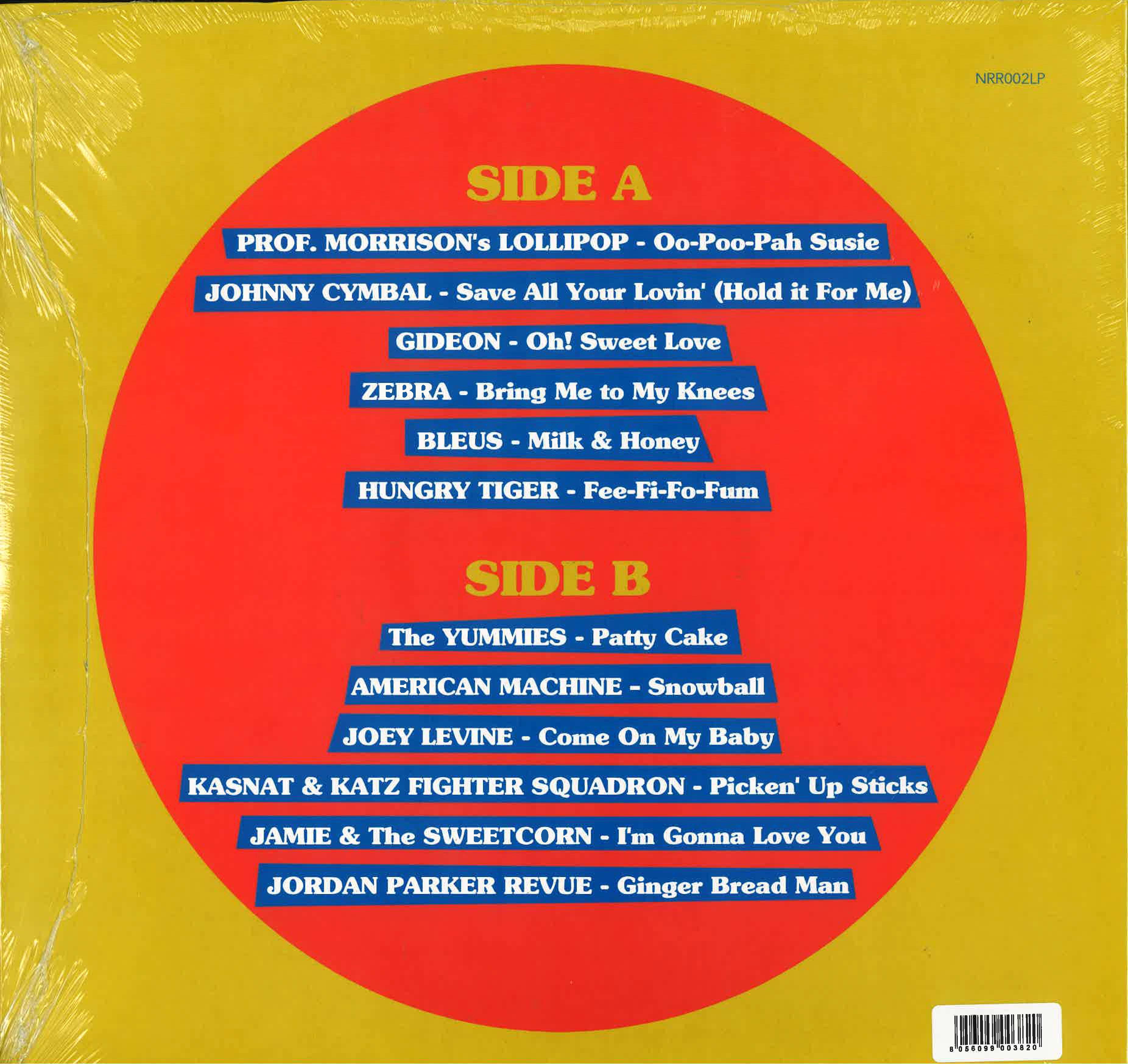 V.A. ('68〜'71年米国バブルガムポップ・レア・トラック・コンピ)  - Tasty Bubblegum Flavor (EU 限定リリースLP/New )