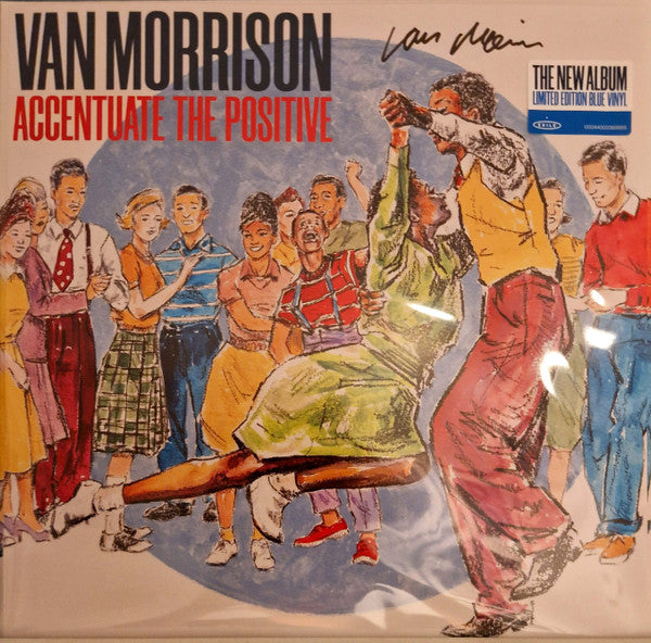 VAN MORRISON (ヴァン・モリソン)  - Accentuate The Positive (EU 限定「ブルー・ヴァイナル」2xLP/New)