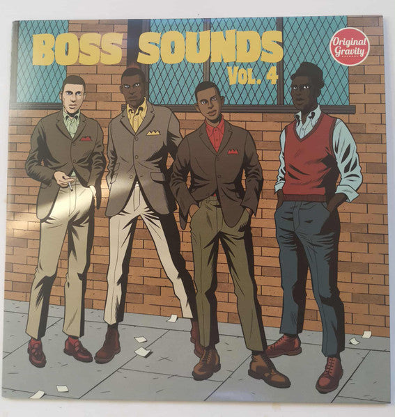 V.A. (英オリジナル・グラヴィティ社のスキンヘッド・レゲエ・コンピ・シリーズEP)  - Boss Sounds Vol.4 (UK限定ジャケ付き4曲入り7インチEP/New)