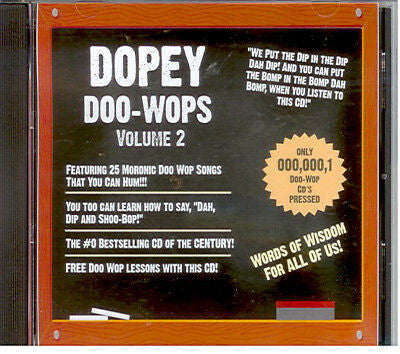 V.A. (マイナードゥワップ・シングル編集コンピ)  - Dopey Doo-Wops Vol.2 (カナダ限定プレスCD/New)