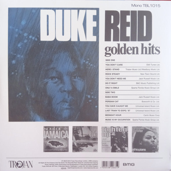 V.A (デューク・リード制作'69年コンピ)  - Duke Reid Golden Hits (UK 限定復刻再発 LP/New)