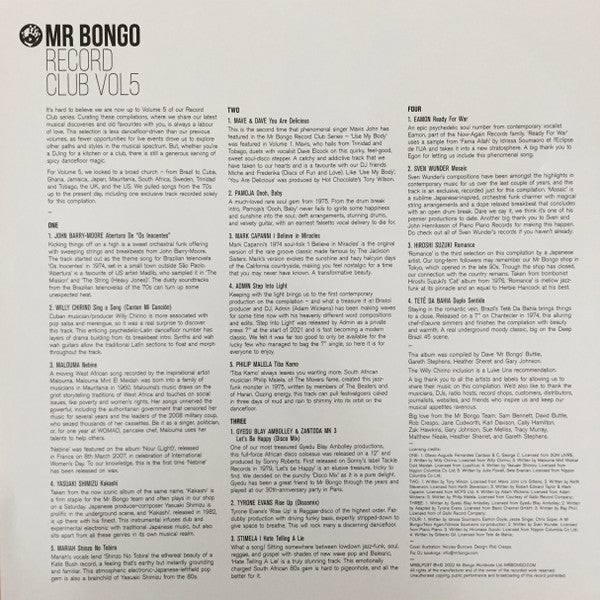 V.A. (ミスターボンゴ社セレクト・クラブ・コンピ) (ミスターボンゴ社セレクト・クラブ・コンピ)  - Mr Bongo Record Club Vol. 5 (UK 限定リリース・アナログ 2xLP/New)