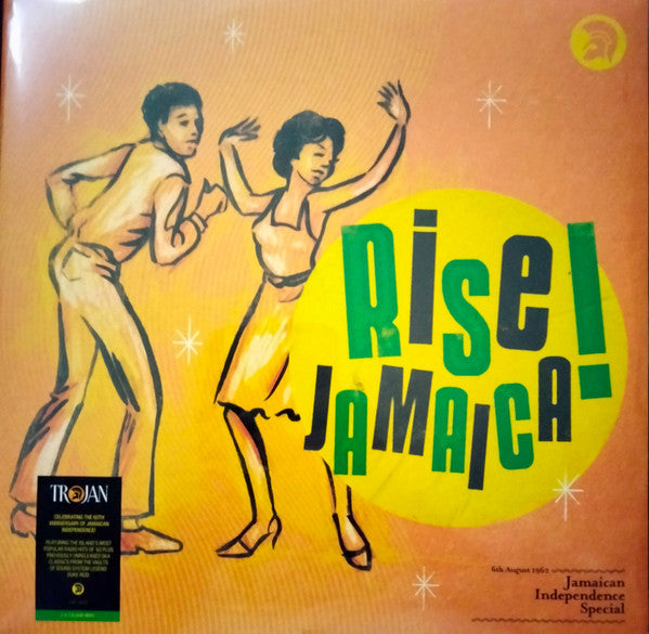 V.A. (1962年ジャマイカのラジオヒット＋デューク・リード音源コンピ！)  - Rise Jamaica: (UK 限定プレス「イエロー＆グリーン VINYL」LPx2枚組/ New)