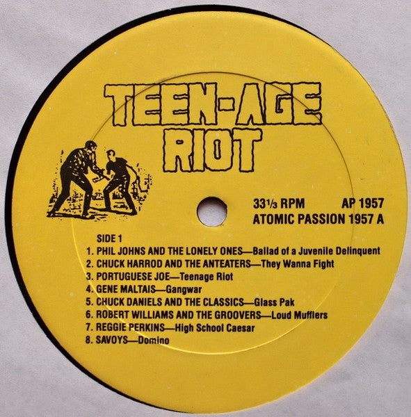 V.A. (50's-60's 怪デンジャー・ロカビリーコンピ)  - Teen-Age Riot ! (EU 限定復刻再発 LP/New)