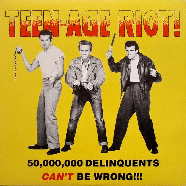 V.A. (50's-60's 怪デンジャー・ロカビリーコンピ)  - Teen-Age Riot ! (EU 限定復刻再発 LP/New)