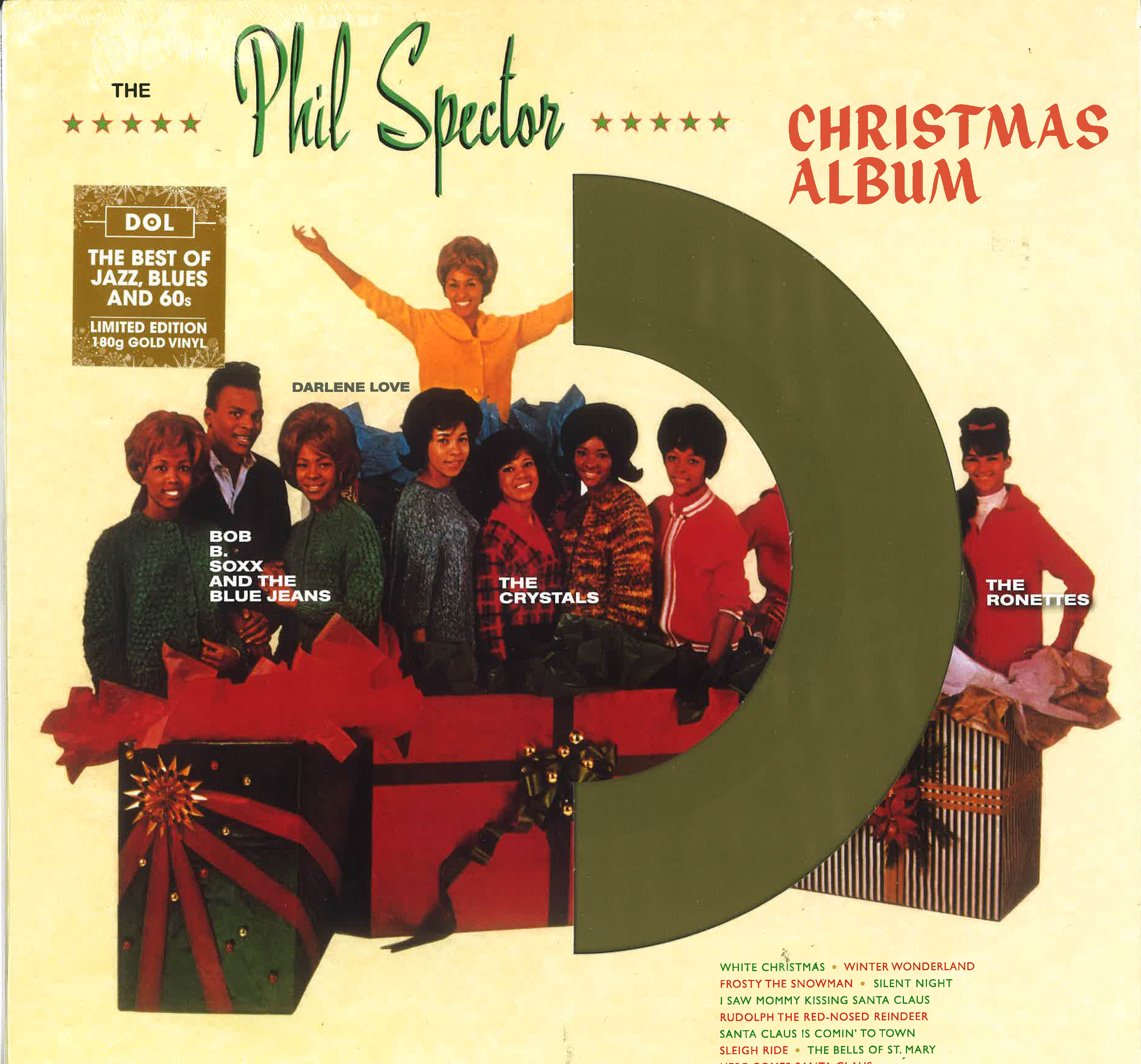 V.A. (フィル・スペクター・クリスマス・アルバム)  - A Christmas Gift For You From Phil Spector (EU 限定復刻再発「ゴールド・ヴァイナル」180g  LP/New) '63年大名作クリスマス・アルバム！