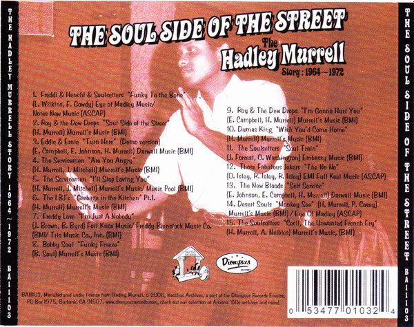 V.A. ('64〜'72年アリゾナ・レア・ノーザン、ファンクコンピ)  - The Soul Side of The Street (US 限定 CD/New)