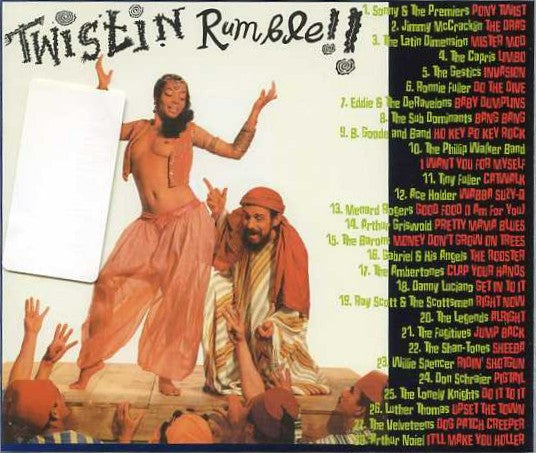 V.A. (クリプト社の闇セレクト新シリーズのCD版第4弾！)  - Twistin’ Rumble ! Vol.4 (ドイツ限定 CD/ New)LPのVol.7＆8 合体全28曲