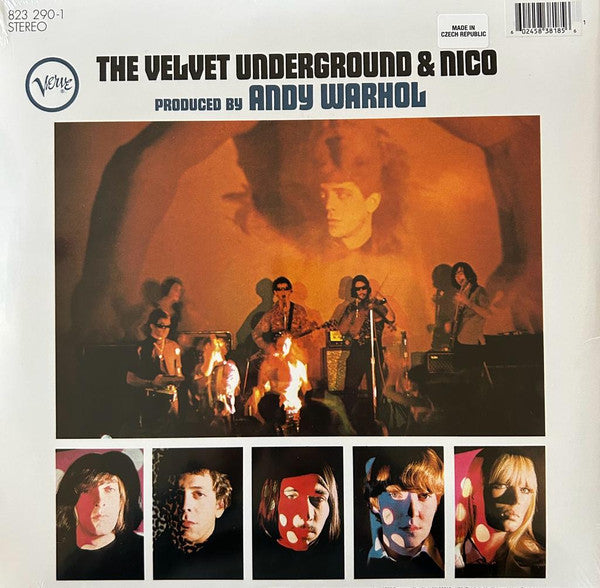 VELVET UNDERGROUND (ヴェルベット・アンダーグラウンド)  - The Velvet Underground ＆ Nico (1st) (US-EU 正規限定再発「ミルキークリアVINYL」ステレオ LP-初回盤復刻見開きジャケ/New )