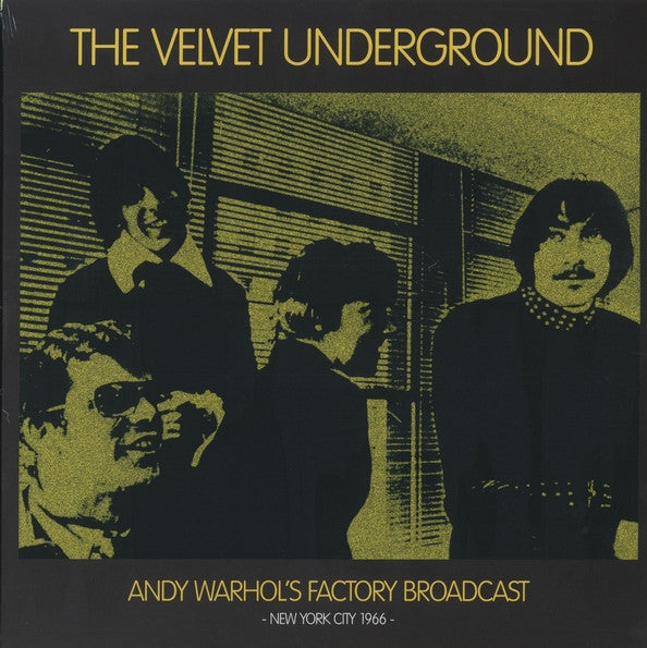 VELVET UNDERGROUND (ヴェルヴェット・アンダーグラウンド)  - Andy Warhol's Factory Broadcast NYC 1966 (EU 500枚限定 2xLP/New)