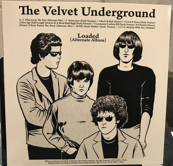 VELVET UNDERGROUND (ヴェルヴェット・アンダーグラウンド)  - Loaded - Alternate Album (EU 限定リリース LP/New)