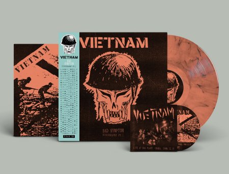 VIETNAM (ベトナム)  - Bad symptom - Discography Pt.1 (Italy 150枚限定「オレンジマーブル・ヴァイナル」LP+CD/ New) 大阪スラッシュ！