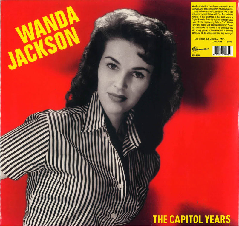 WANDA JACKSON (ワンダ・ジャクソン)  - The Capitol Years  (EU 限定500枚ナンバリング入り「クリア・ヴァイナル LP/New )