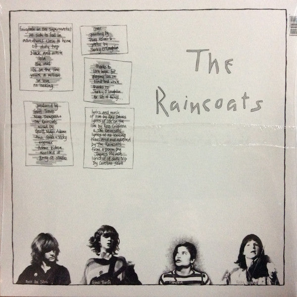 RAINCOATS, THE (ザ・レインコーツ)  - S.T. (UK 1,000 Limited Reissue Silver Vinyl LP/NEW) 1,000枚限定シルバー盤再発！
