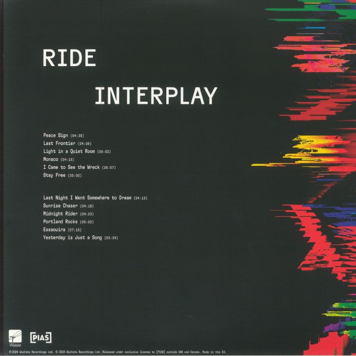 RIDE (ライド)  - Interplay (EU 限定リリース 2xLP/NEW)