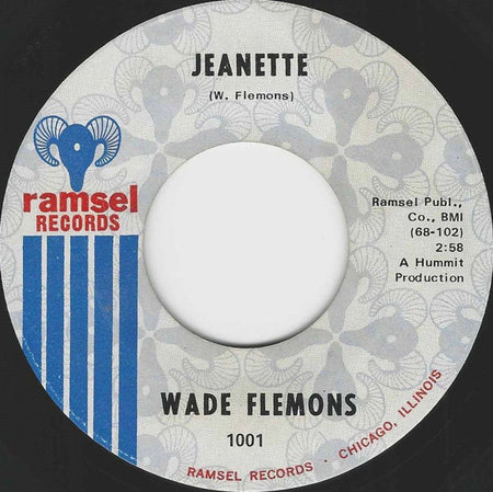 WADE FLEMONS (ウェイド・フレモンズ)  - Jeanette / What A Price To Pay (UK 限定リプロ再発 7"/New）