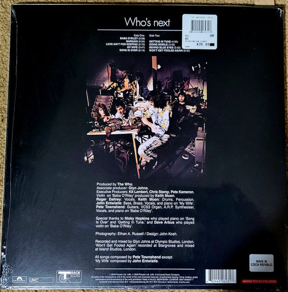 WHO    (フー)  - Who's Next (UK-EU 限定復刻再発リマスター180g「ピクチャーディスク」LP/New)