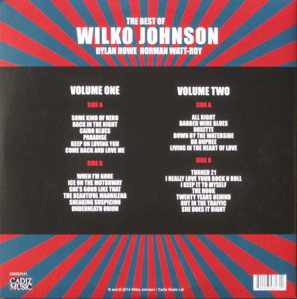 WILKO JOHNSON (ウィルコ・ジョンソン)  - The Best Of Wilko Johnson (UK 限定復刻再発 2xLP/New)