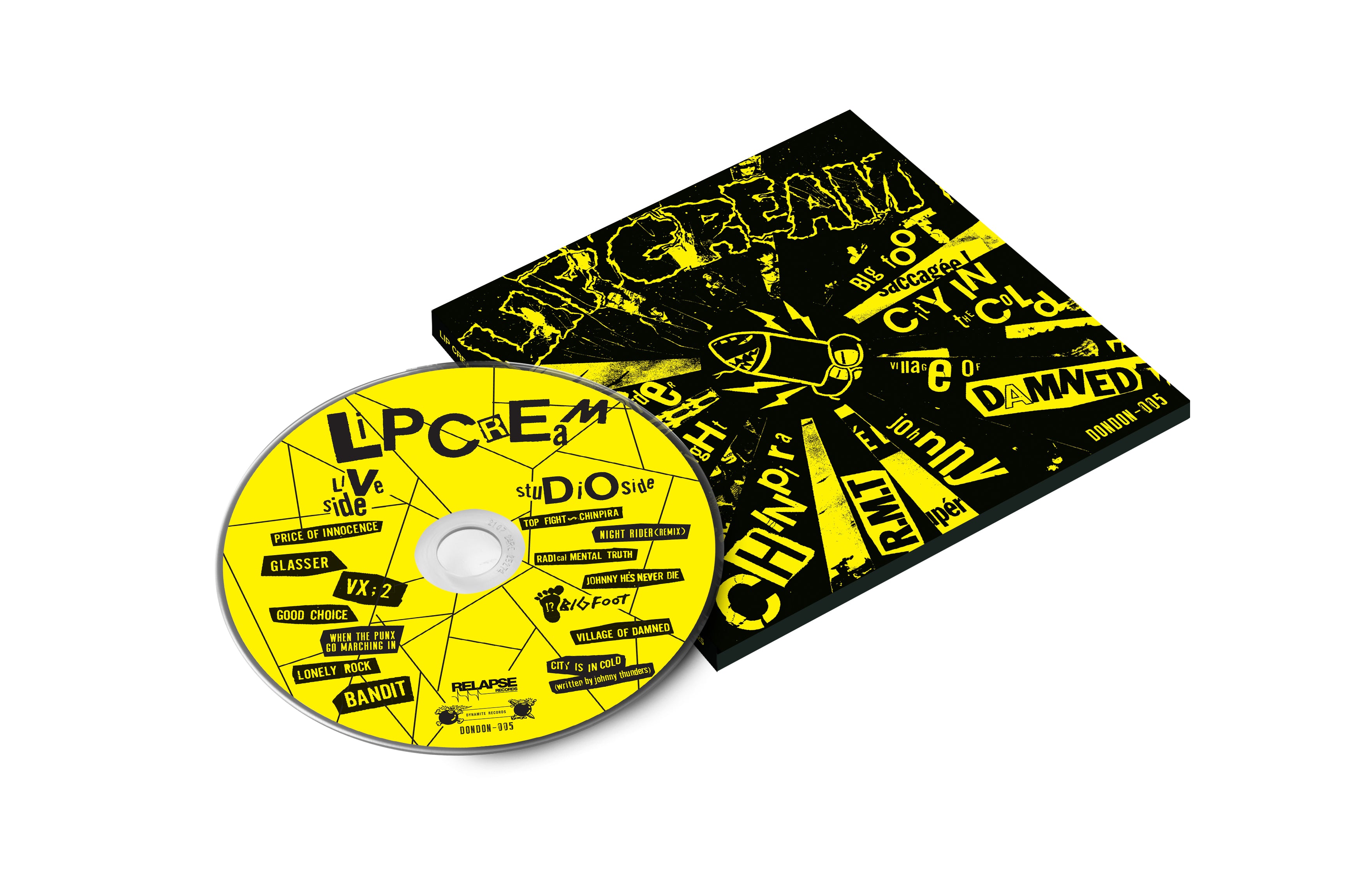 LIP CREAM (リップ・クリーム)  - Big Foot Cassette (US「正規」限定再発 CD/ 予約商品）2025年12月19日（金）発売予定！
