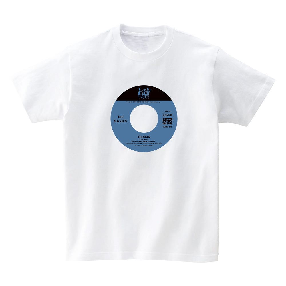 5.6.7.8’S , The  (ザ・ファイブ・シックス・セブン・エイツ)  - Telstar (Japan タイムボム  限定 Tシャツ「白・White」) 12月完成予定、予約受付中！