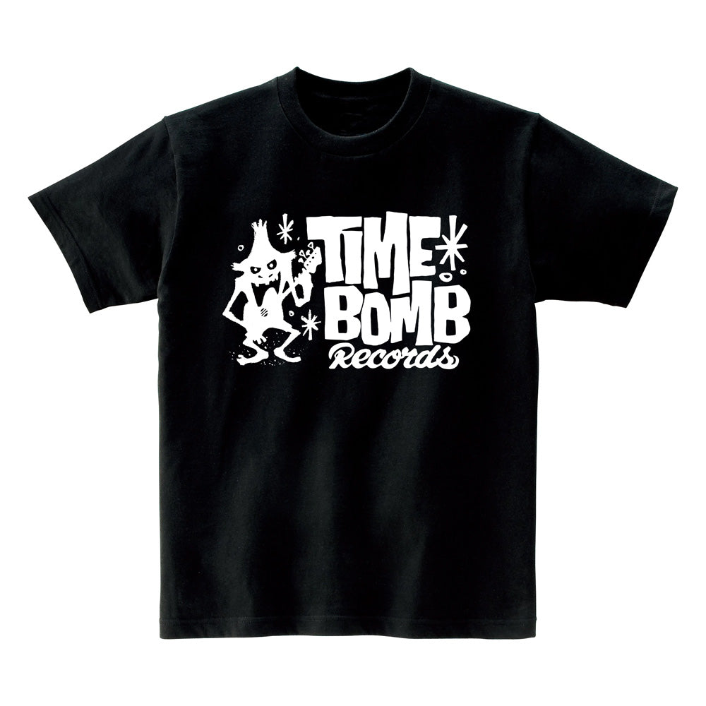 TIME BOMB RECORDS - TIME BOMB RECORDS Logo T-Shirt /タイムボム・レコーズ・ロゴ・Tシャツ (黒)